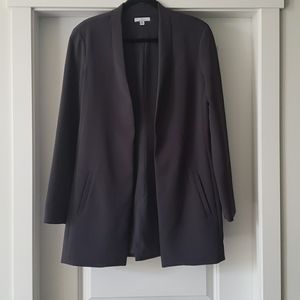 Long Grey Halston Blazer